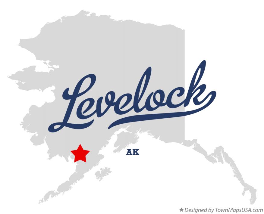 Map of Levelock Alaska AK