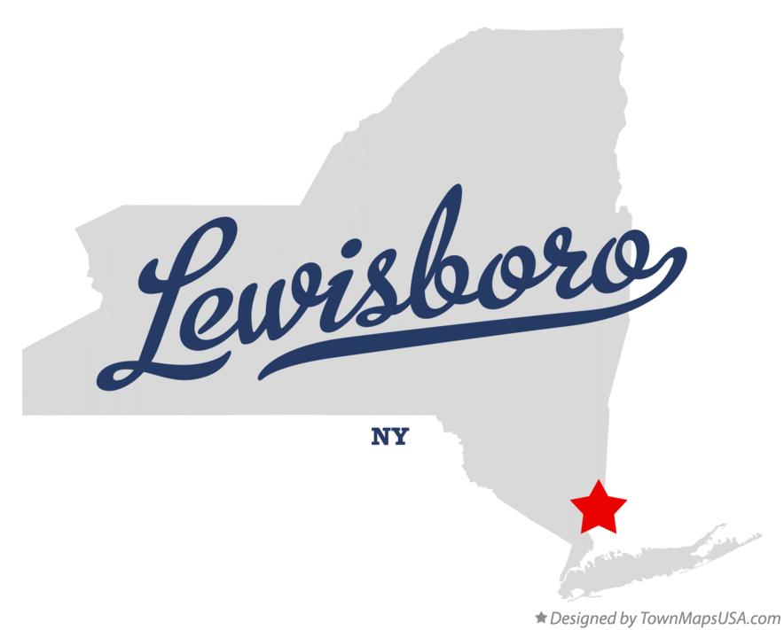 Map of Lewisboro New York NY