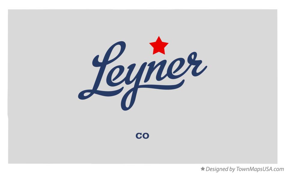 Map of Leyner Colorado CO