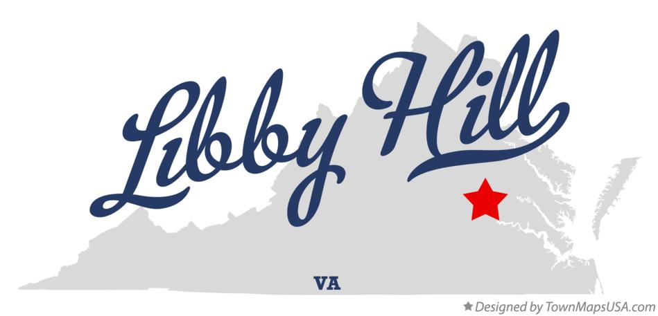 Map of Libby Hill Virginia VA