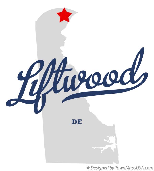 Map of Liftwood Delaware DE