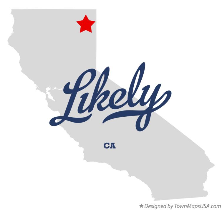 Map of Likely California CA