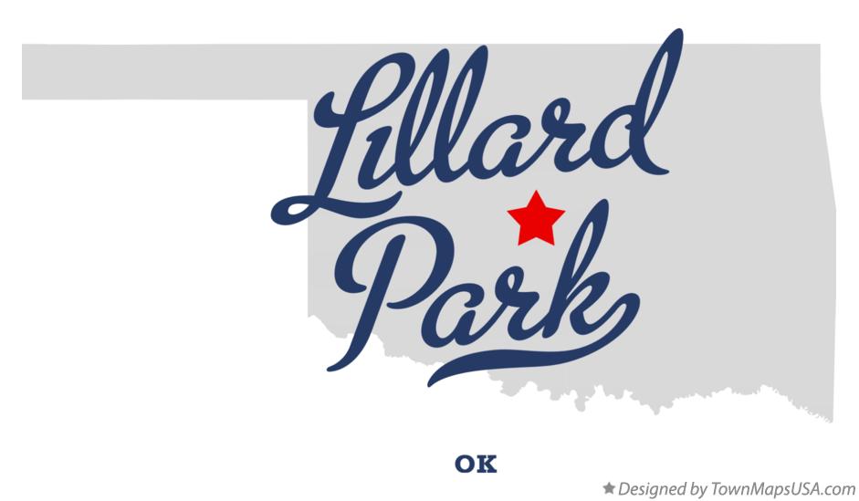Map of Lillard Park Oklahoma OK