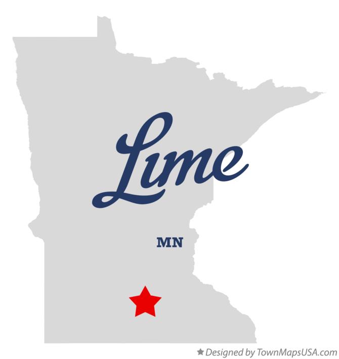 Map of Lime Minnesota MN