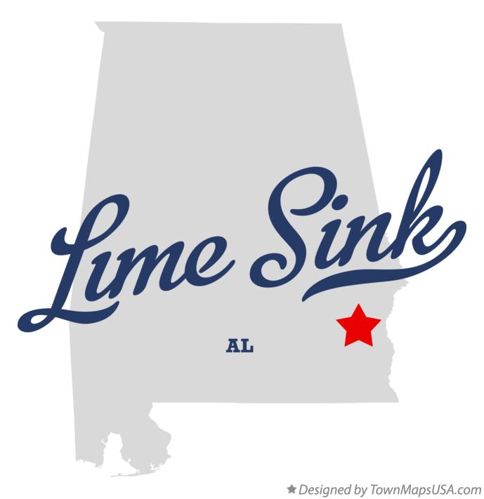 Map of Lime Sink Alabama AL