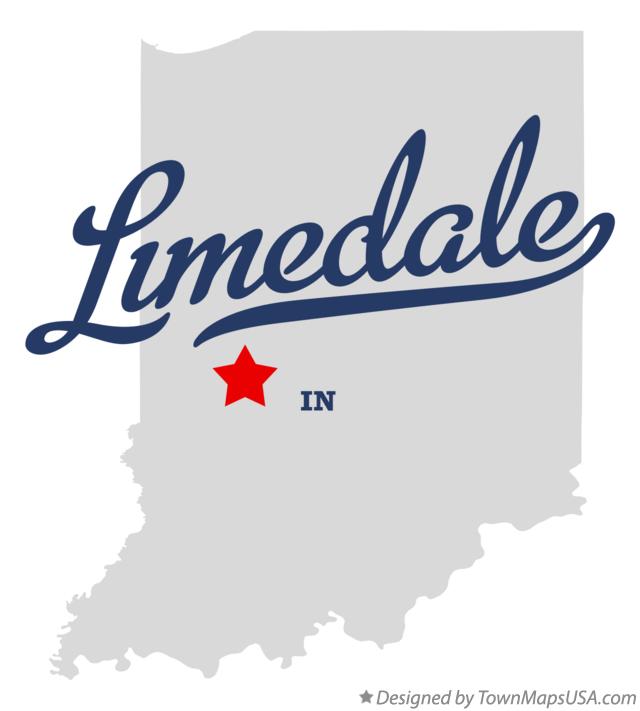 Map of Limedale Indiana IN