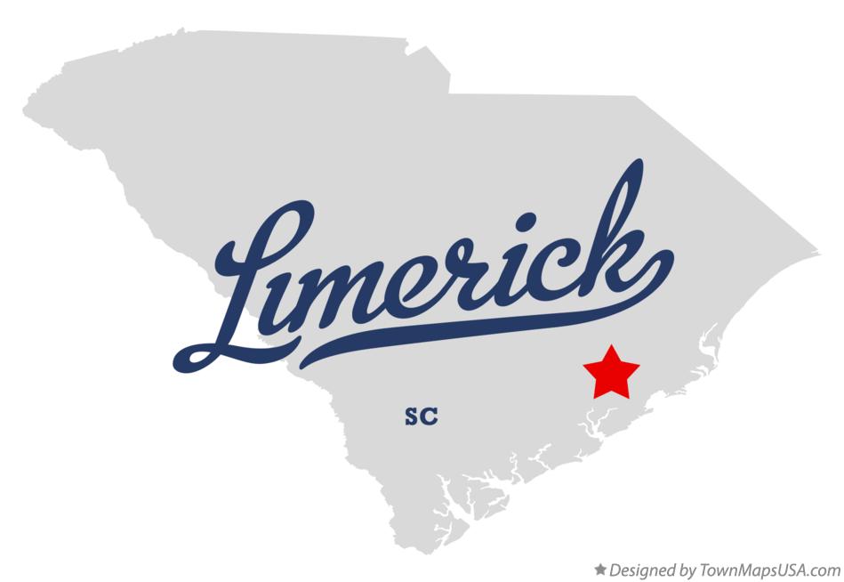 Map of Limerick South Carolina SC
