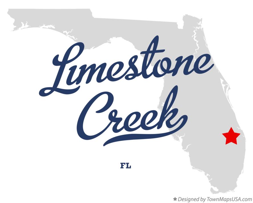Map of Limestone Creek Florida FL