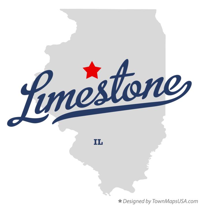 Map of Limestone Illinois IL