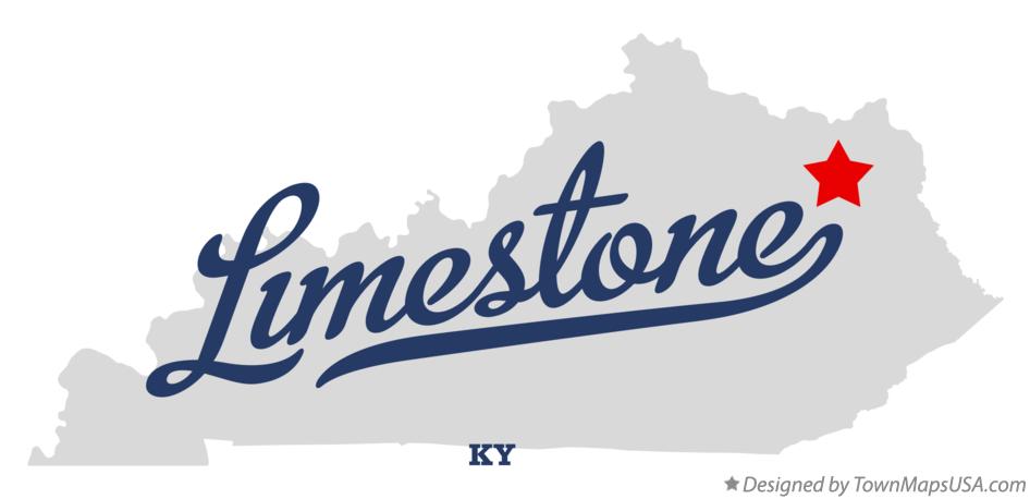 Map of Limestone Kentucky KY