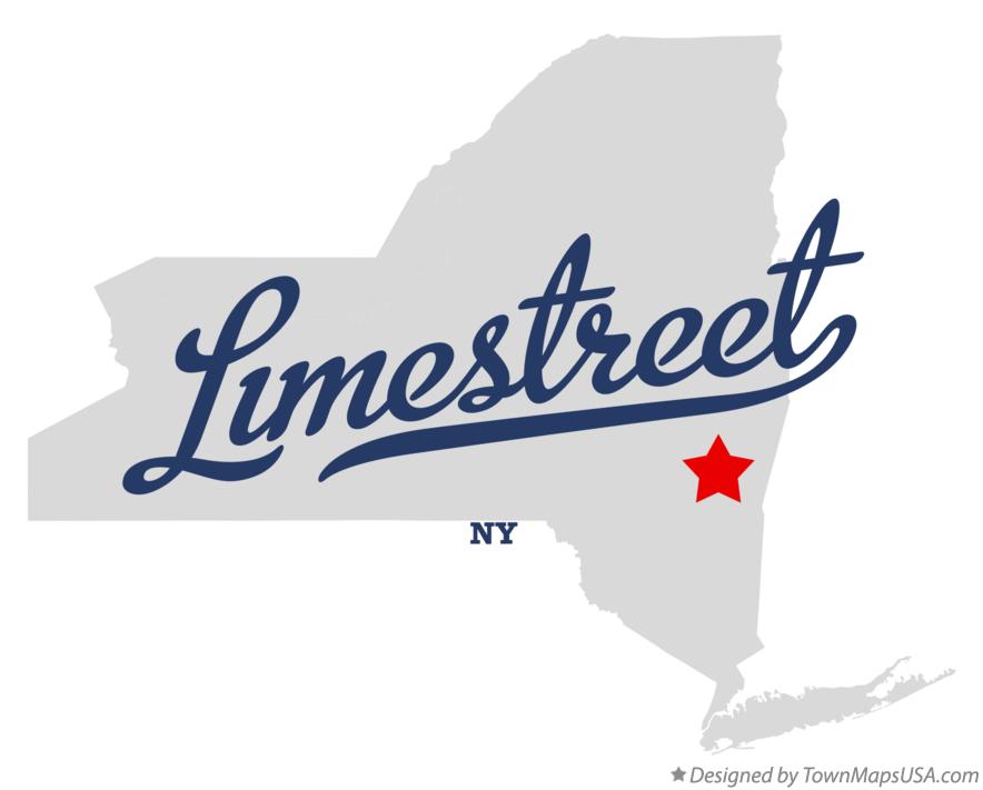 Map of Limestreet New York NY
