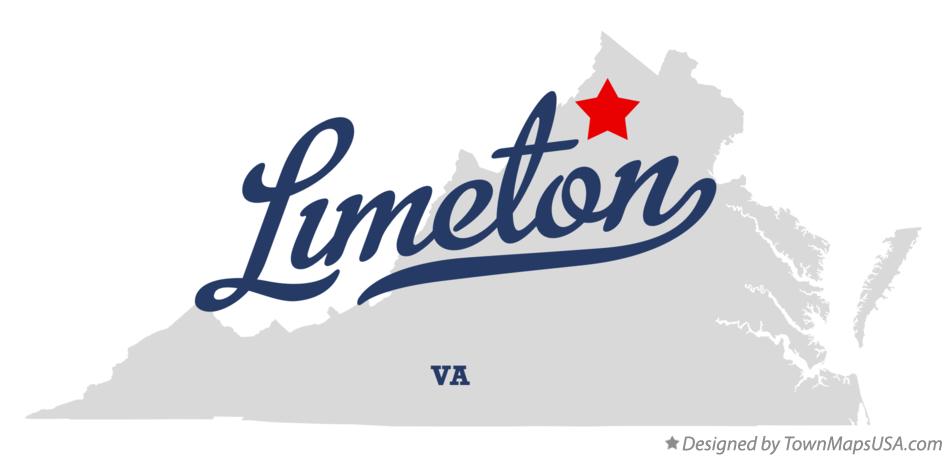 Map of Limeton Virginia VA