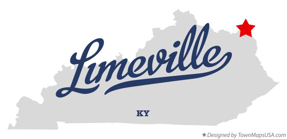 Map of Limeville Kentucky KY