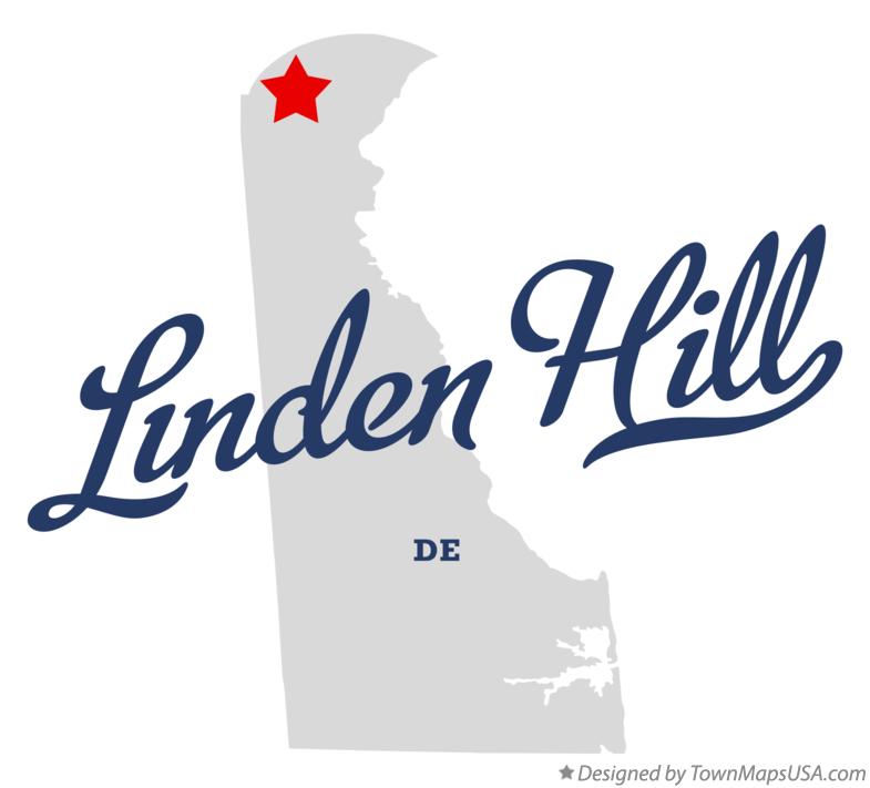Map of Linden Hill Delaware DE