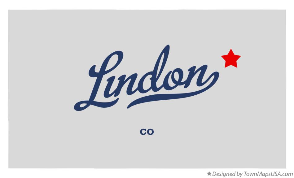 Map of Lindon Colorado CO