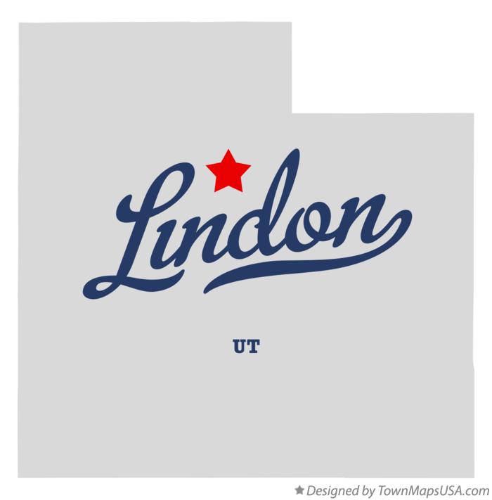 Map of Lindon Utah UT