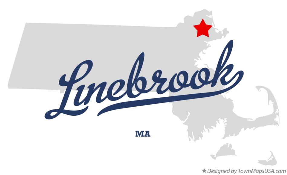 Map of Linebrook Massachusetts MA