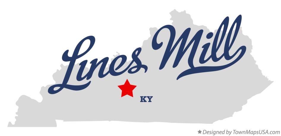 Map of Lines Mill Kentucky KY