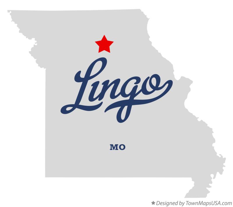 Map of Lingo Missouri MO