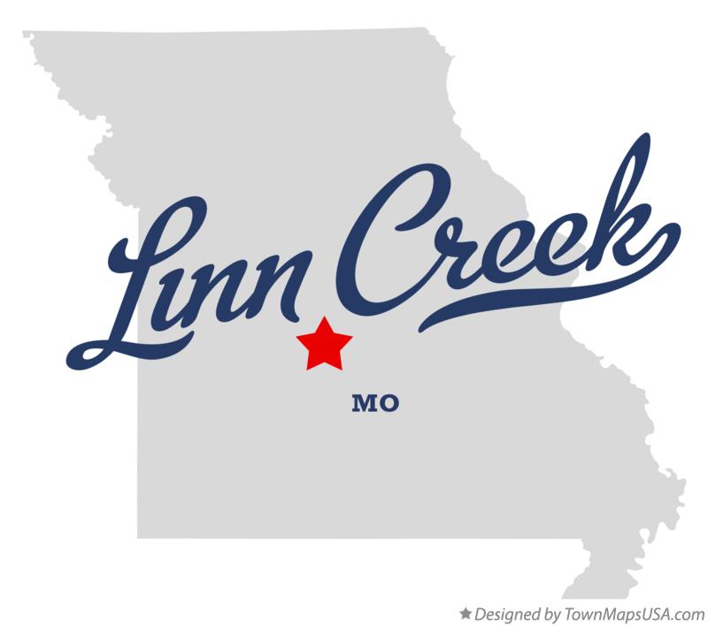 Map of Linn Creek Missouri MO