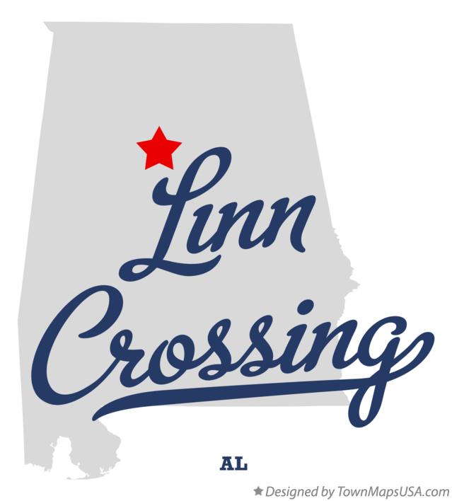 Map of Linn Crossing Alabama AL