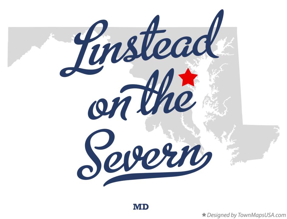 Map of Linstead-on-the-Severn Maryland MD