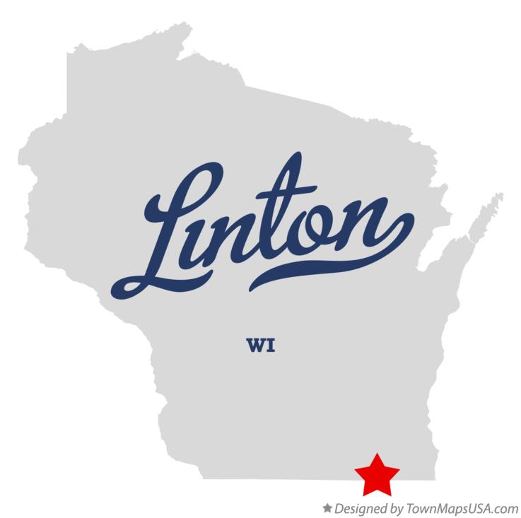 Map of Linton Wisconsin WI