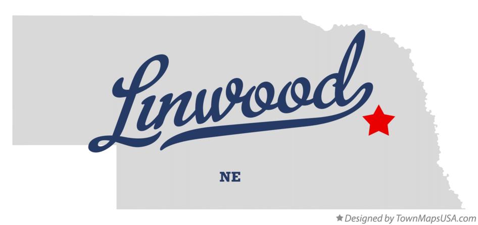 Map of Linwood Nebraska NE