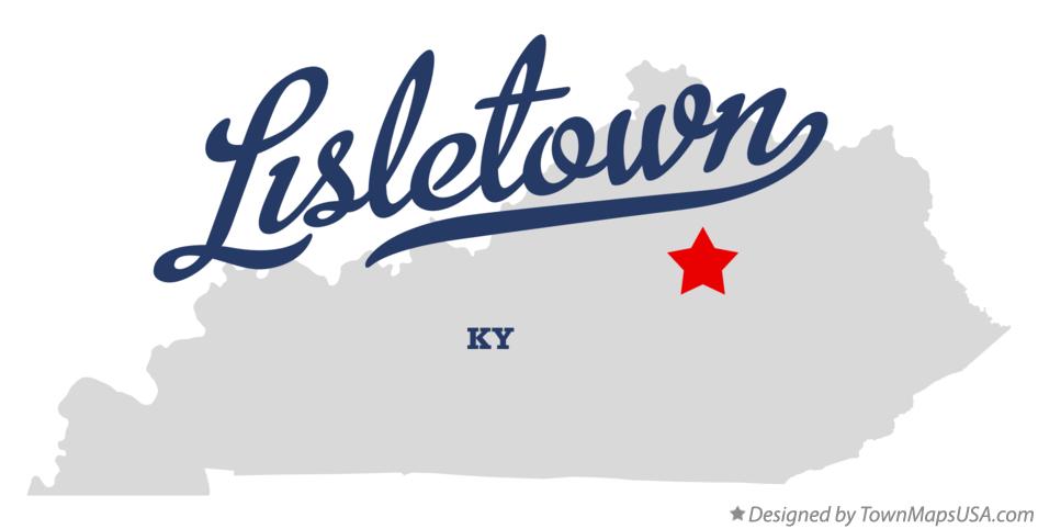 Map of Lisletown Kentucky KY