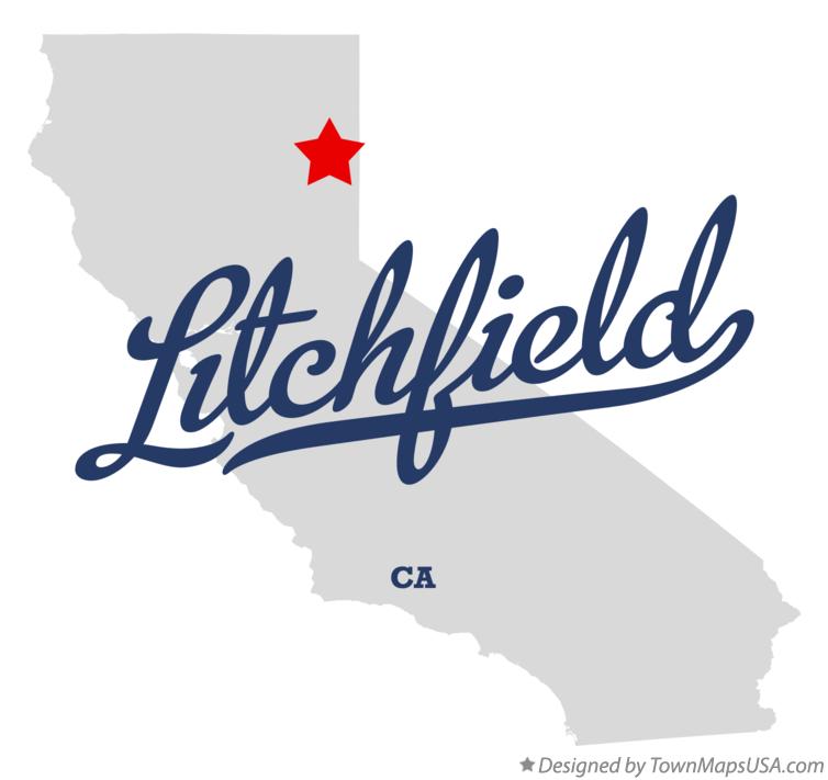 Map of Litchfield California CA