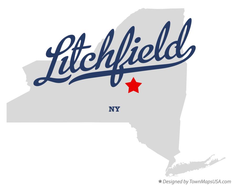 Map of Litchfield New York NY