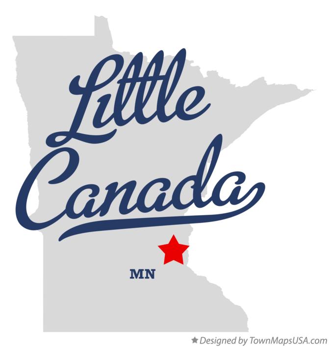 Map of Little Canada Minnesota MN
