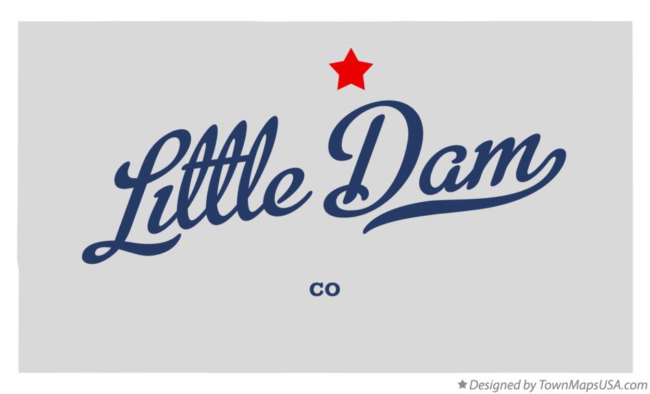 Map of Little Dam Colorado CO