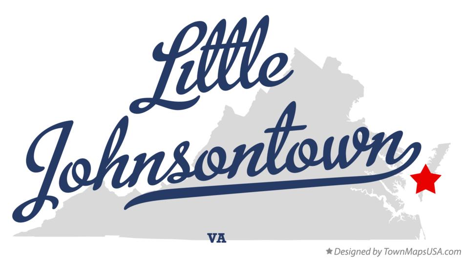Map of Little Johnsontown Virginia VA