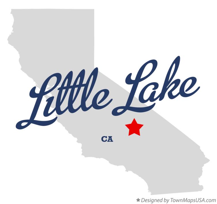 Map of Little Lake California CA
