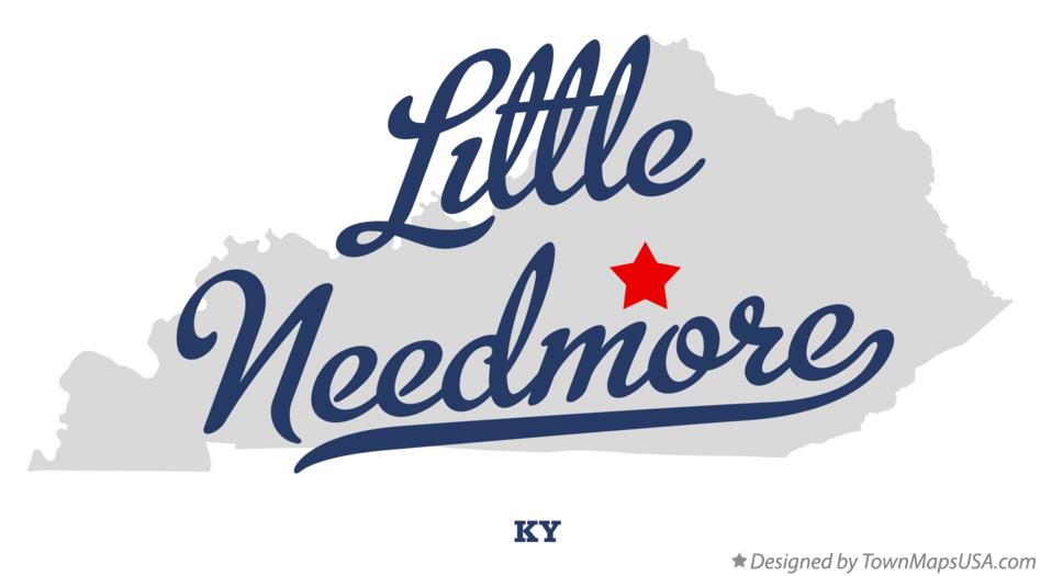 Map of Little Needmore Kentucky KY