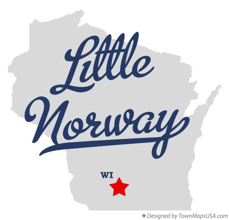 Map of Little Norway Wisconsin WI
