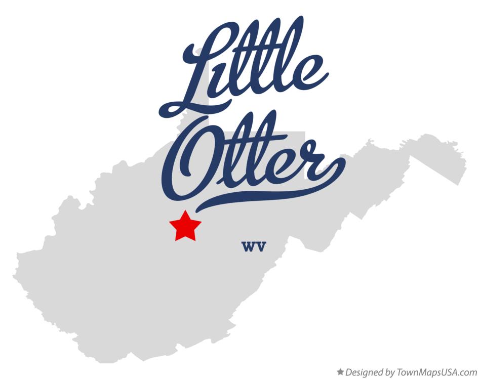 Map of Little Otter West Virginia WV