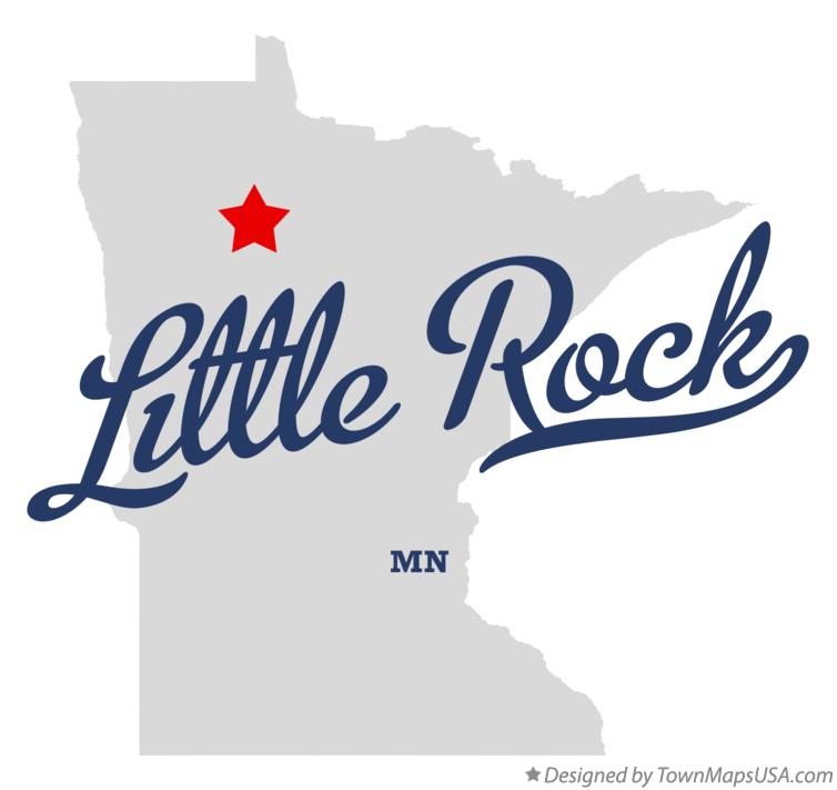 Map of Little Rock Minnesota MN