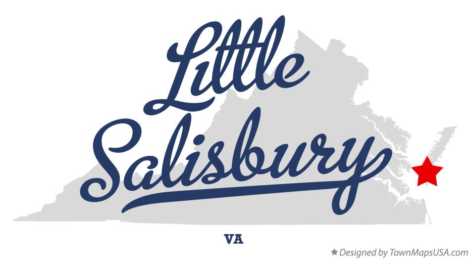Map of Little Salisbury Virginia VA