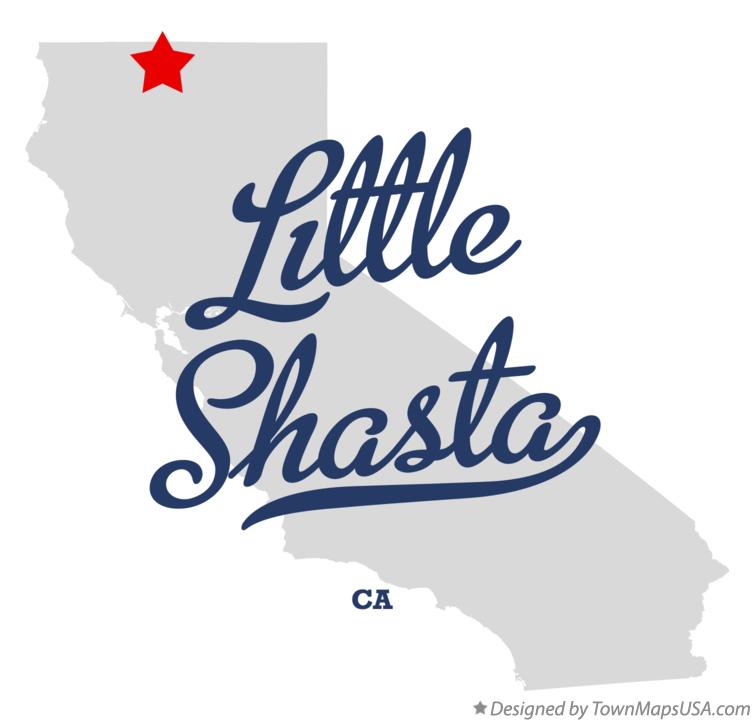 Map of Little Shasta California CA