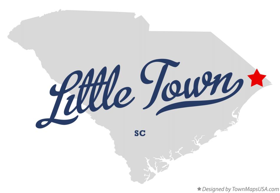 Map of Little Town South Carolina SC