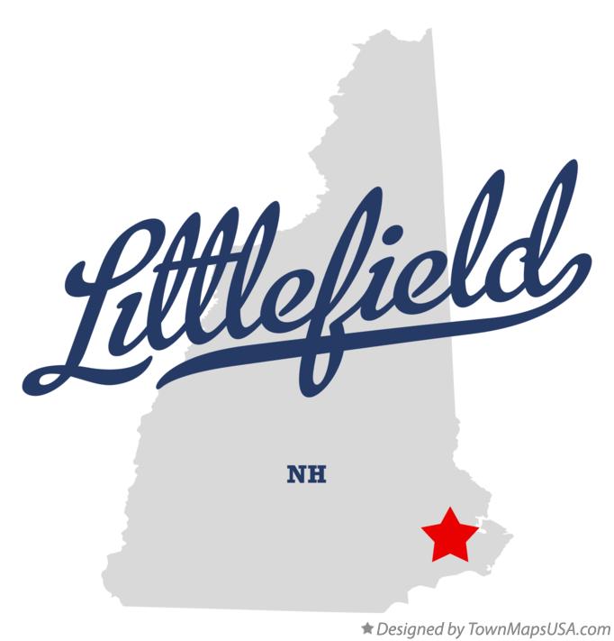 Map of Littlefield New Hampshire NH