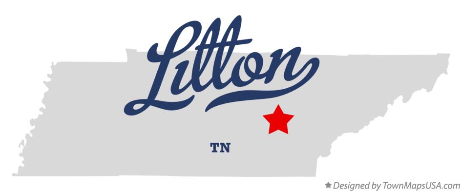 Map of Litton Tennessee TN