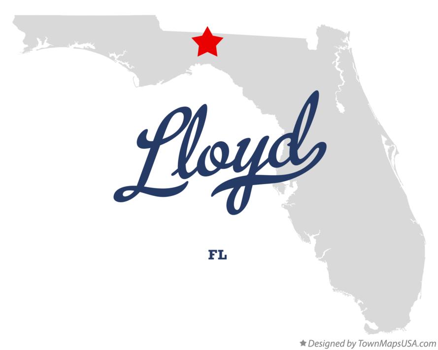 Map of Lloyd Florida FL