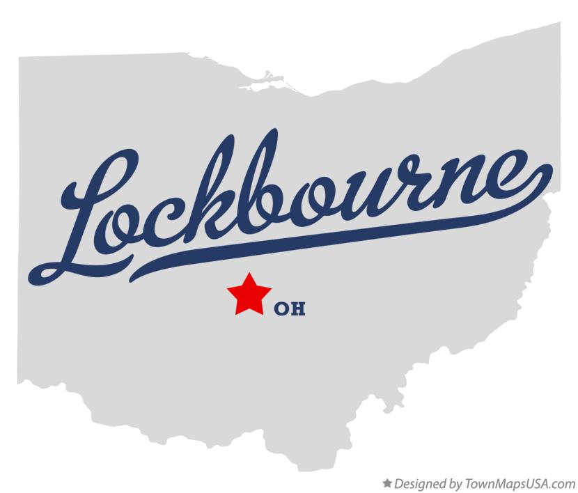 Map of Lockbourne Ohio OH