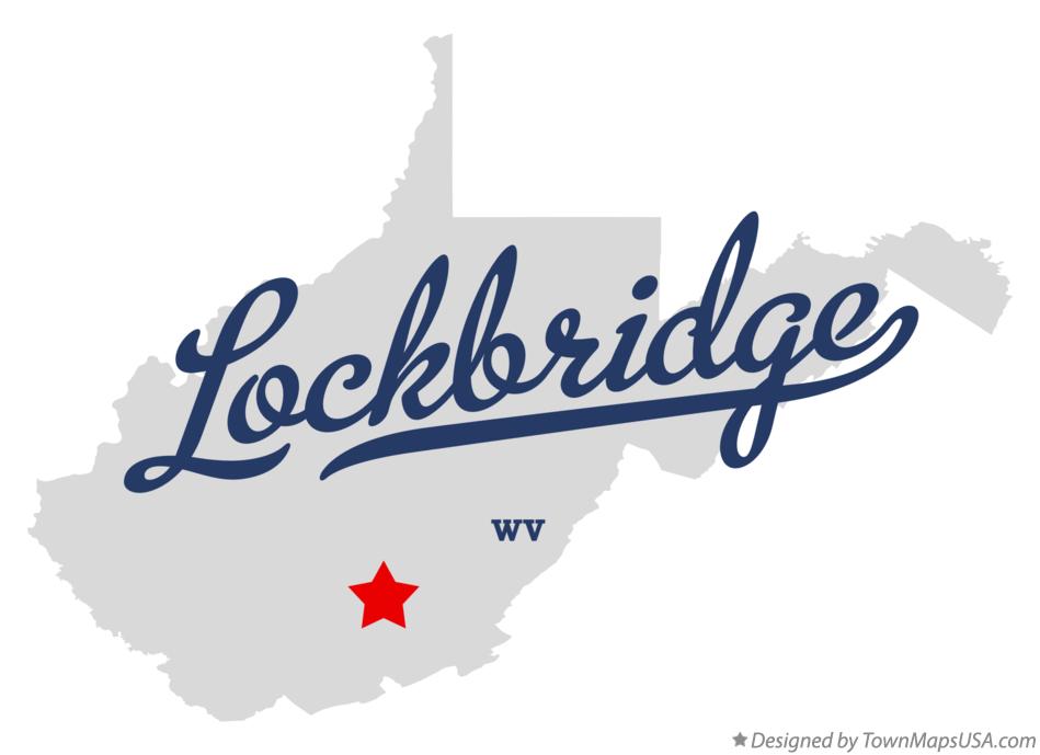 Map of Lockbridge West Virginia WV