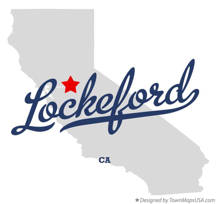 Map of Lockeford California CA