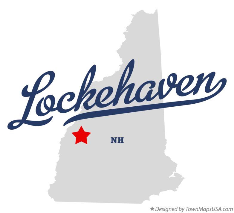 Map of Lockehaven New Hampshire NH