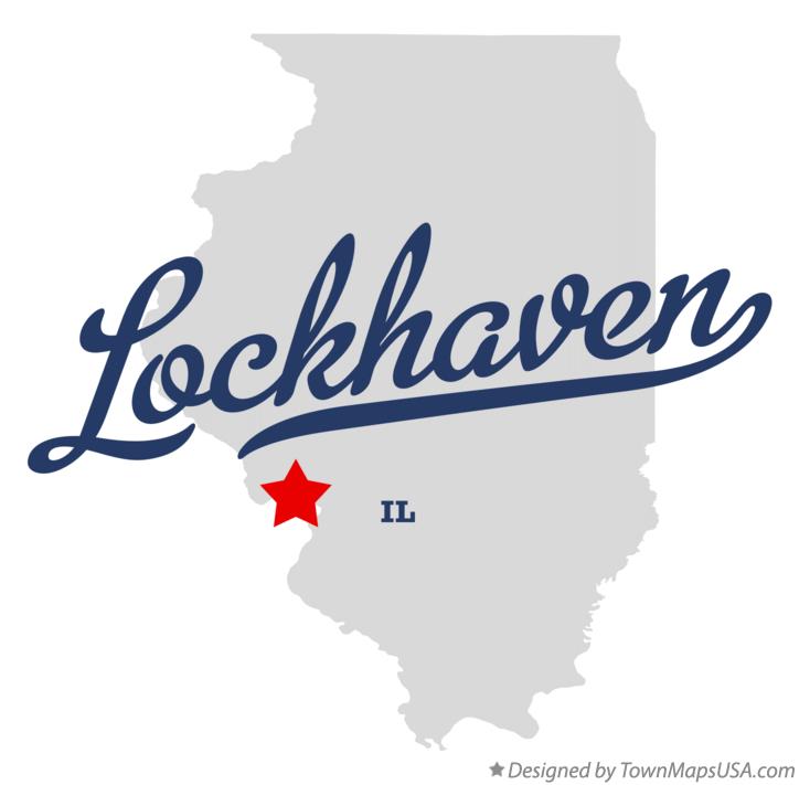 Map of Lockhaven Illinois IL
